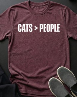 Cats Are Better Tee Gift For Cat Lover