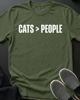 Cats Are Better Tee Gift For Cat Lover