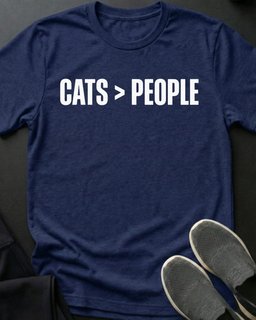 Cats Are Better Tee Gift For Cat Lover
