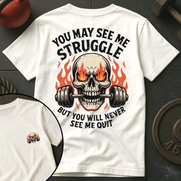 You May See Me Strug T Shirt Gift For Fitness Lover