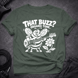 Organic Tone T Shirt Gift For Bass Player