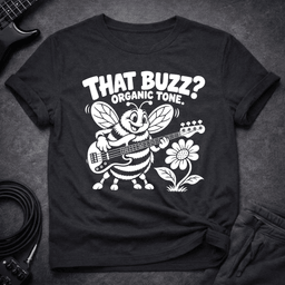 Organic Tone T Shirt Gift For Bass Player