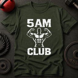 5am Club T Shirt Gift For Fitness Lover