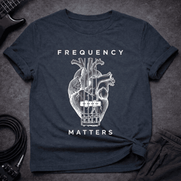 Frequency Matters T Shirt Gift For Bass Player