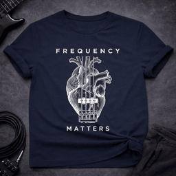 Frequency Matters T Shirt Gift For Bass Player
