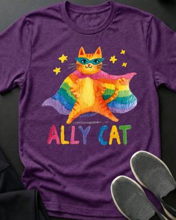 Ally Cat Tabby Tee Gift For Cat Lover