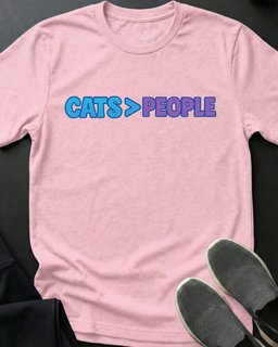 Cats People Tee Gift For Cat Lover