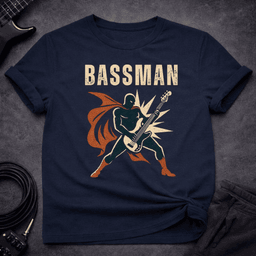 Bassman T Shirt Gift For Bass Player