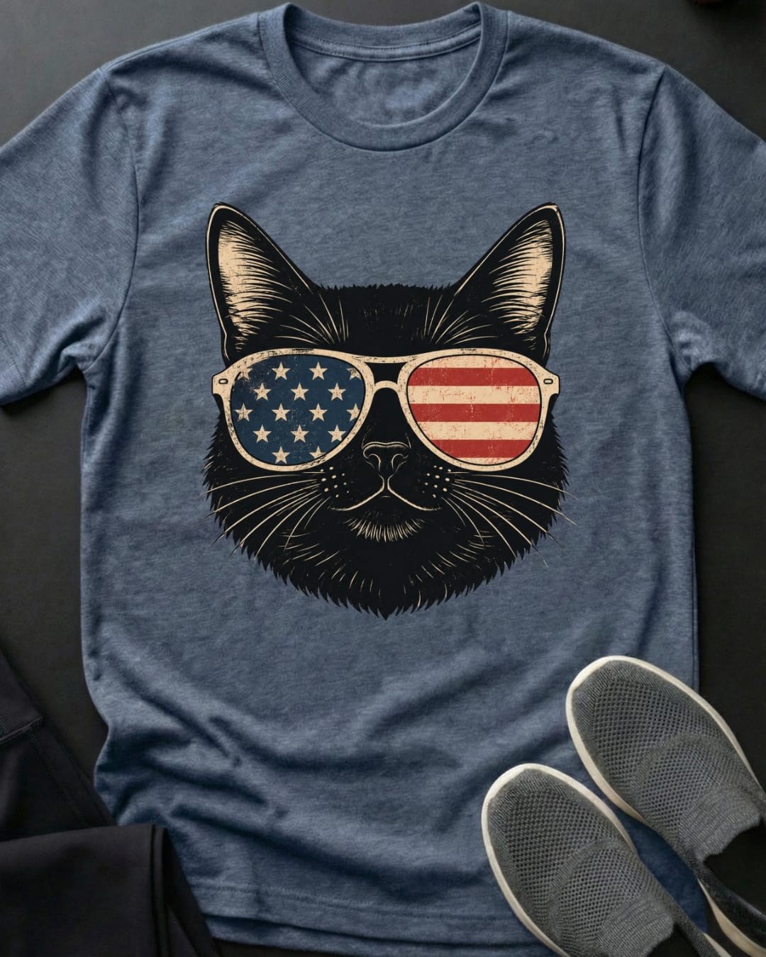 Cool Cat Tee Gift For Cat Lover