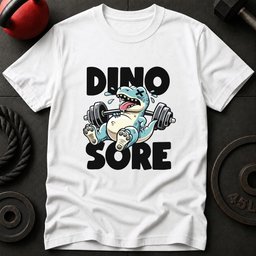 Dino Sore Trex T Shirt Gift For Fitness Lover
