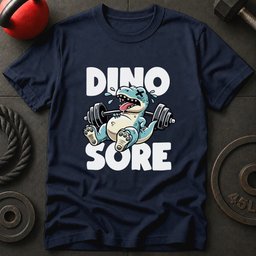 Dino Sore Trex T Shirt Gift For Fitness Lover
