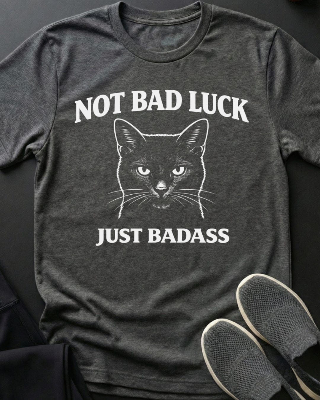 Badass Tee Gift For Cat Lover