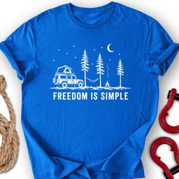 Simple Freedom T Shirt Gift For Offroad Enthusiast