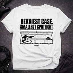 Heaviest Case T Shirt Gift For Bass Player