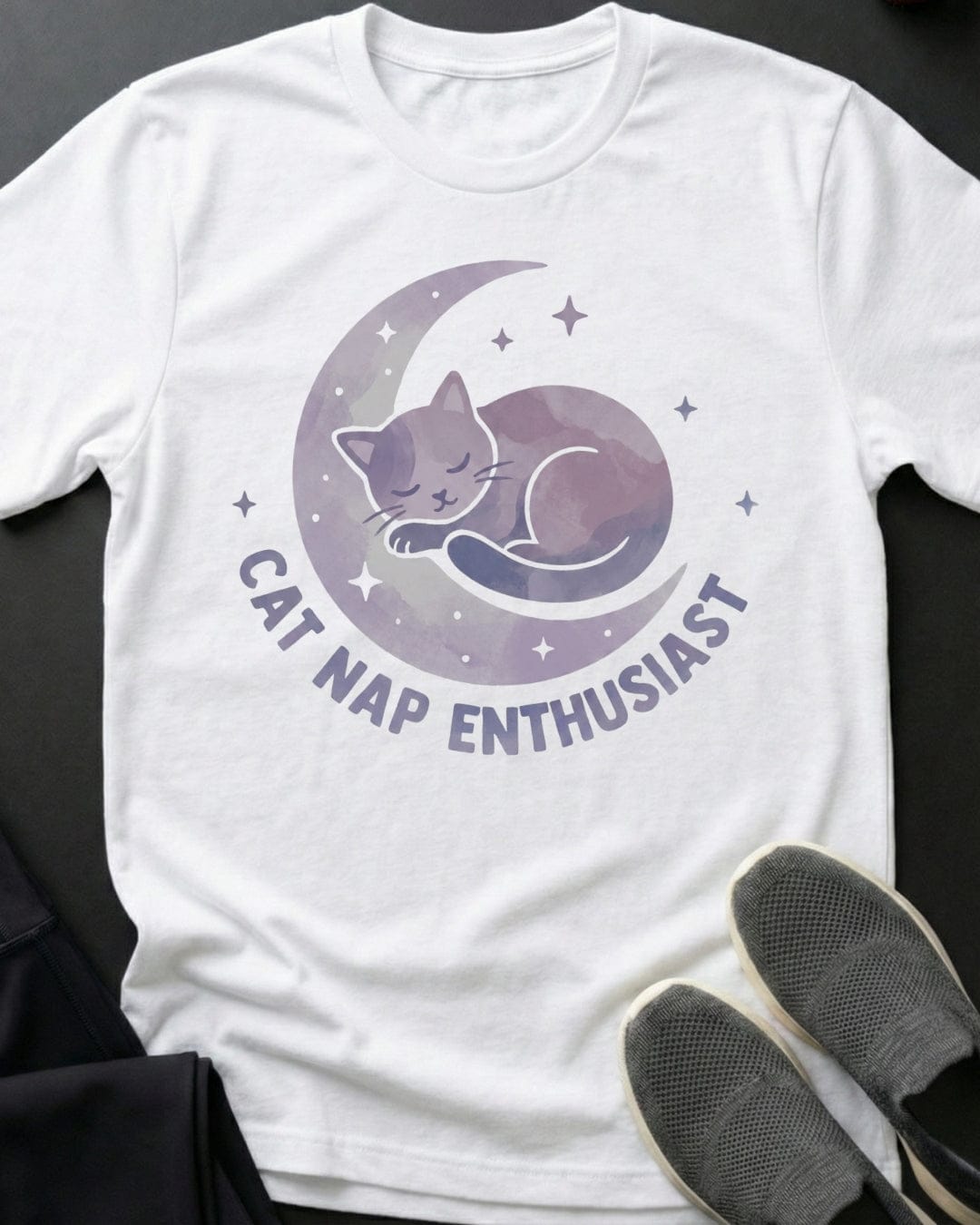 Cat Nap Tee Gift For Cat Lover