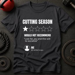 Cutting Season T Shirt Gift For Fitness Lover