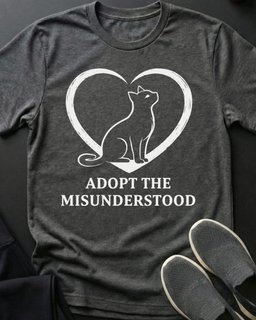 Adopt Tee Gift For Cat Lover