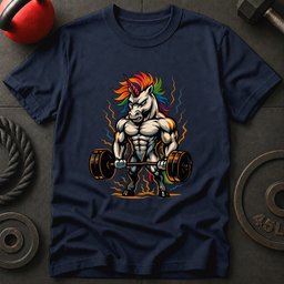 Weightlifting Unicorn T Shirt Gift For Fitness Lover