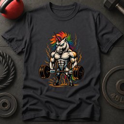 Weightlifting Unicorn T Shirt Gift For Fitness Lover