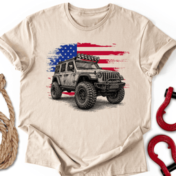 Unlimited Patriot T Shirt Gift For Offroad Enthusiast