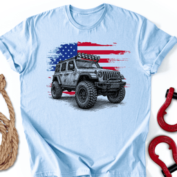 Unlimited Patriot T Shirt Gift For Offroad Enthusiast