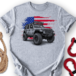 Unlimited Patriot T Shirt Gift For Offroad Enthusiast