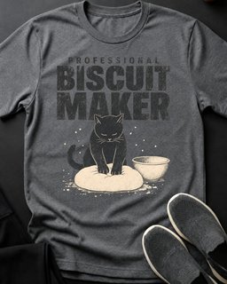 Biscuit Maker Tee Gift For Cat Lover