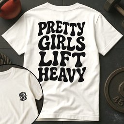 Pretty Girls Lift Heavy T Shirt Gift For Fitness Lover