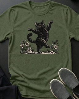 Carefree Tee Gift For Cat Lover