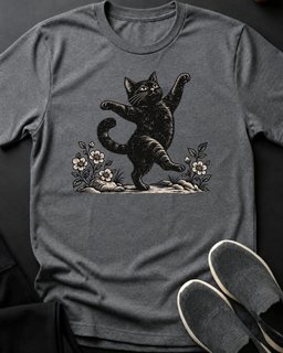 Carefree Tee Gift For Cat Lover