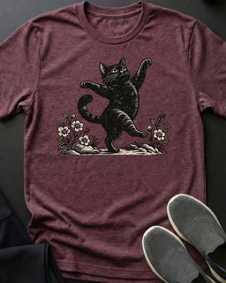 Carefree Tee Gift For Cat Lover