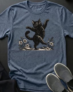 Carefree Tee Gift For Cat Lover