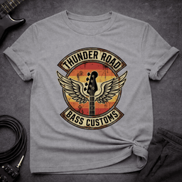Thunder Road T Shirt Gift For Bass Player