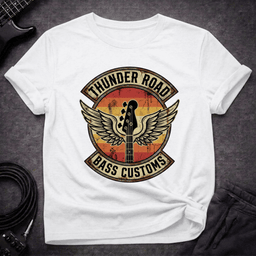 Thunder Road T Shirt Gift For Bass Player