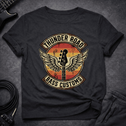 Thunder Road T Shirt Gift For Bass Player