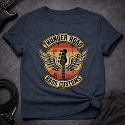 Thunder Road T Shirt Gift For Bass Player