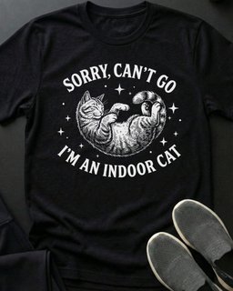 Cant Go Tee Gift For Cat Lover