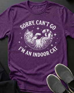 Cant Go Tee Gift For Cat Lover