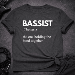 The One Bassist T Shirt Gift For Bass Player
