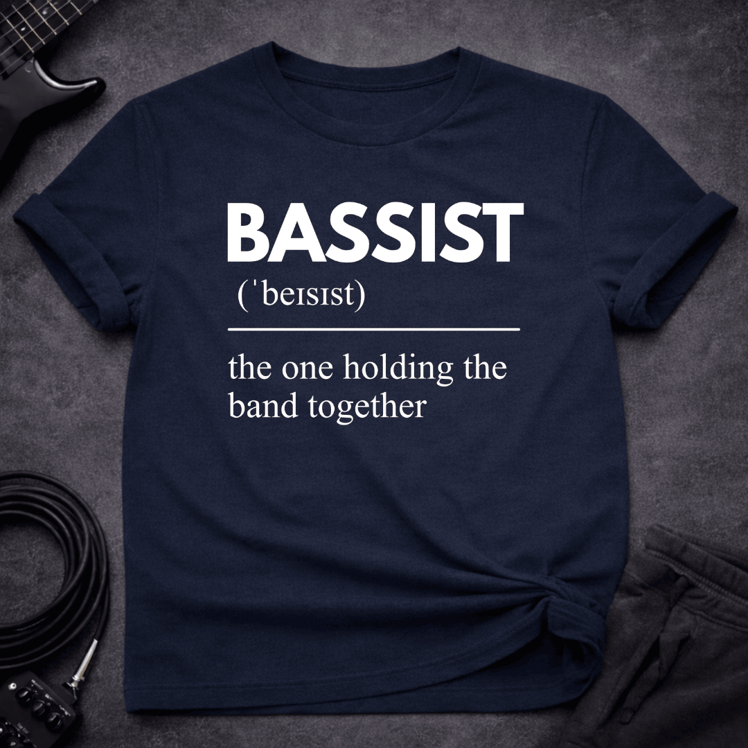 The One Bassist T Shirt Gift For Bass Player