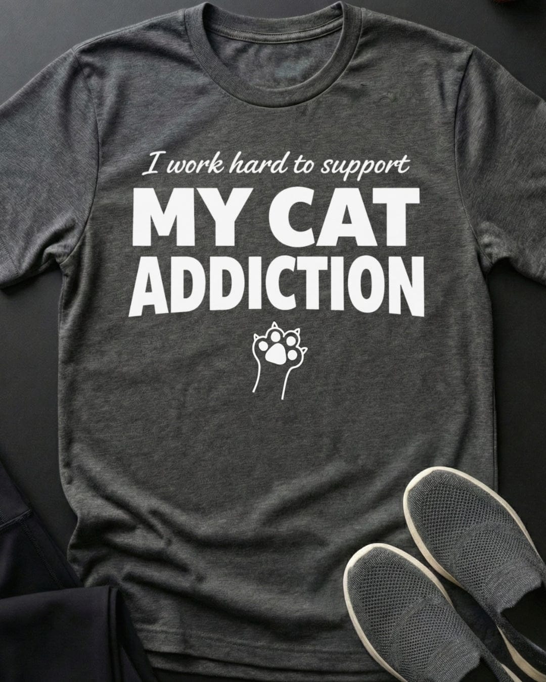 Cat Addiction Tee Gift For Cat Lover