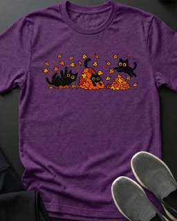 Autumn Zoomies Tee Gift For Cat Lover