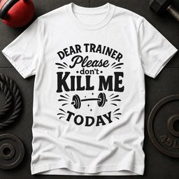 Dear Trainer Please T Shirt Gift For Fitness Lover