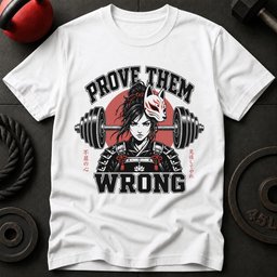 Prove Them Wrong T Shirt Gift For Fitness Lover