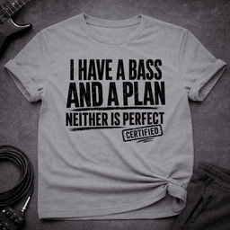 Bassist Logic T Shirt Gift For Bass Player