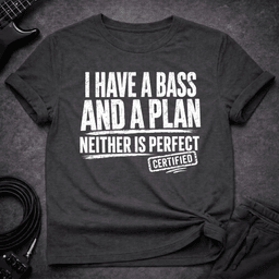 Bassist Logic T Shirt Gift For Bass Player