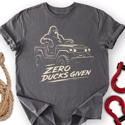 Zero Ducks T Shirt Gift For Offroad Enthusiast