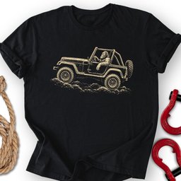 Squatch Ride T Shirt Gift For Offroad Enthusiast