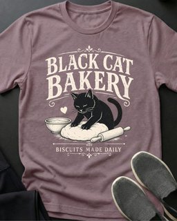 Bc Bakery Tee Gift For Cat Lover