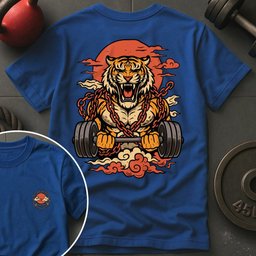 Unchained Tiger Strenght T Shirt Gift For Fitness Lover